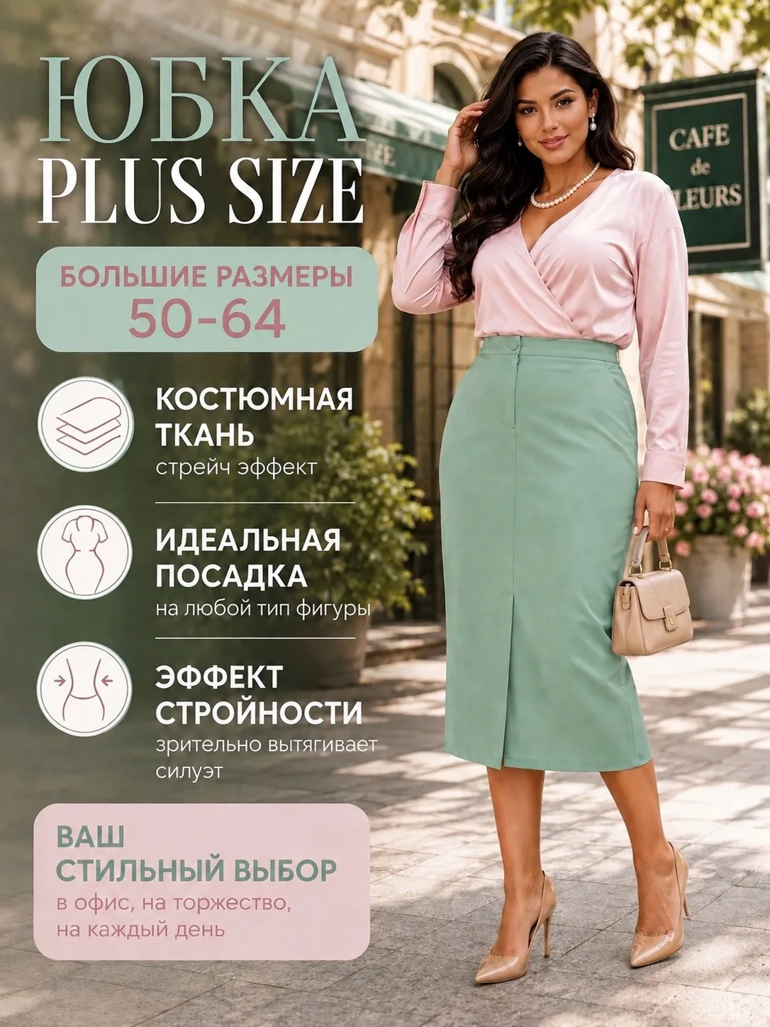 Та самая юбка, которую вы будете носить с чем угодно. И носить долго.👌