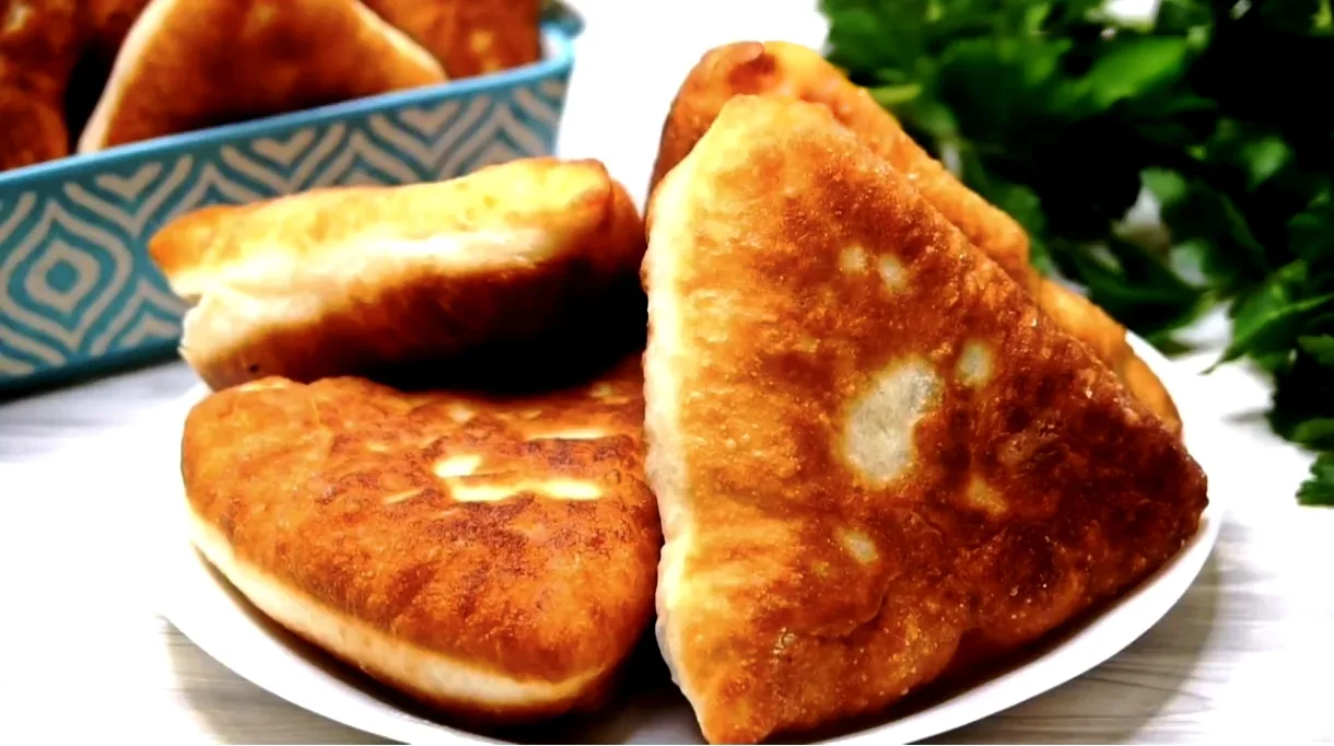 Жареные ПИРОЖКИ с МЯСОМ!