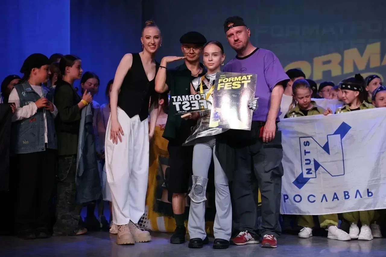 🏆 Поздравляем юных танцоров МБОУ СОШ №9 с победой на чемпионате «Format Fest»!  24 мая ученицы 5-х к