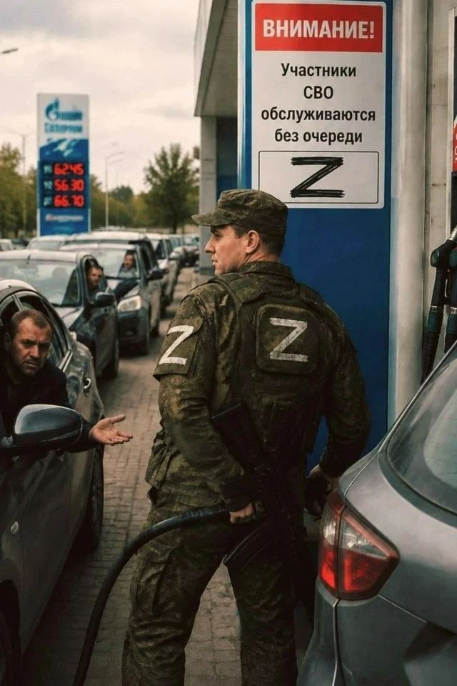 В Госдуме предложили предоставить участникам СВО право заправляться на АЗС без очереди