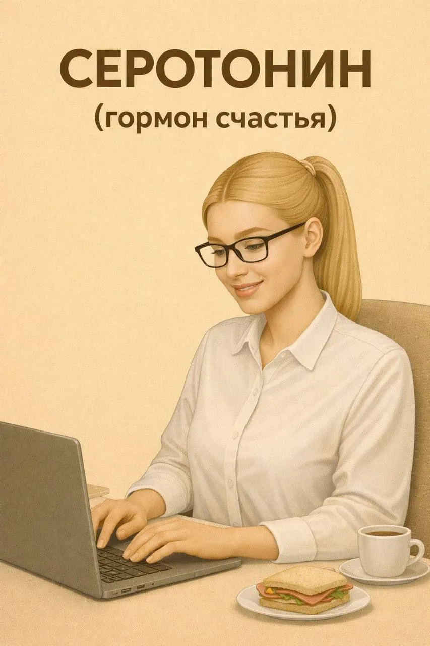 Серотонин — «гормон счастья».