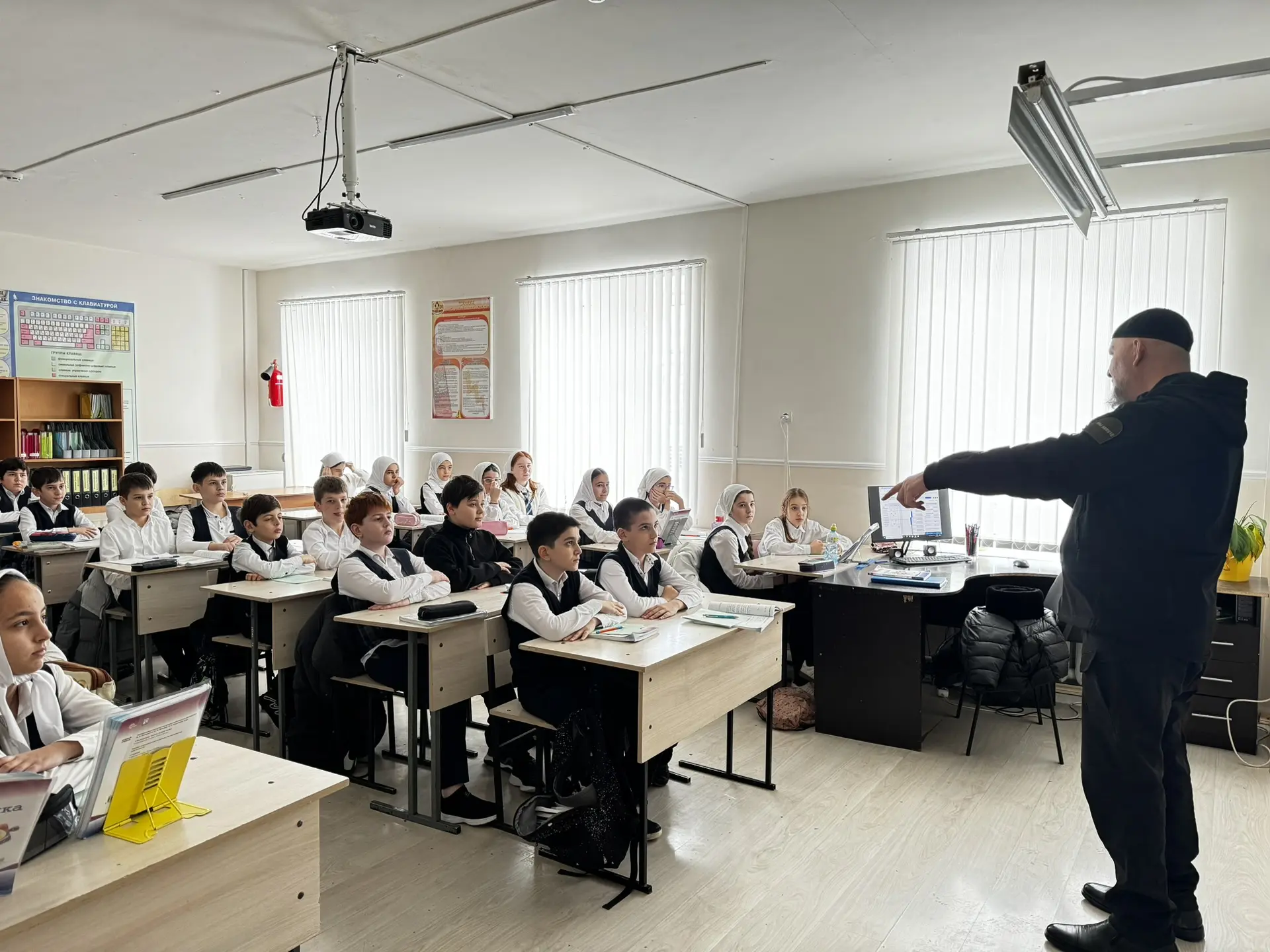 Профилактическая беседа в рамках сотрудничества  В целях профилактики и правового просвещения нашу г