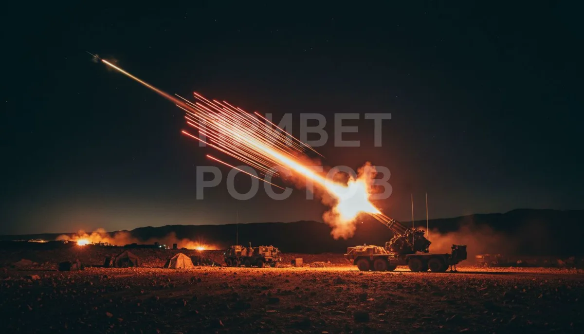 Минувшей ночью в ходе отражения воздушной атаки на Ростовскую область было уничтожено о...