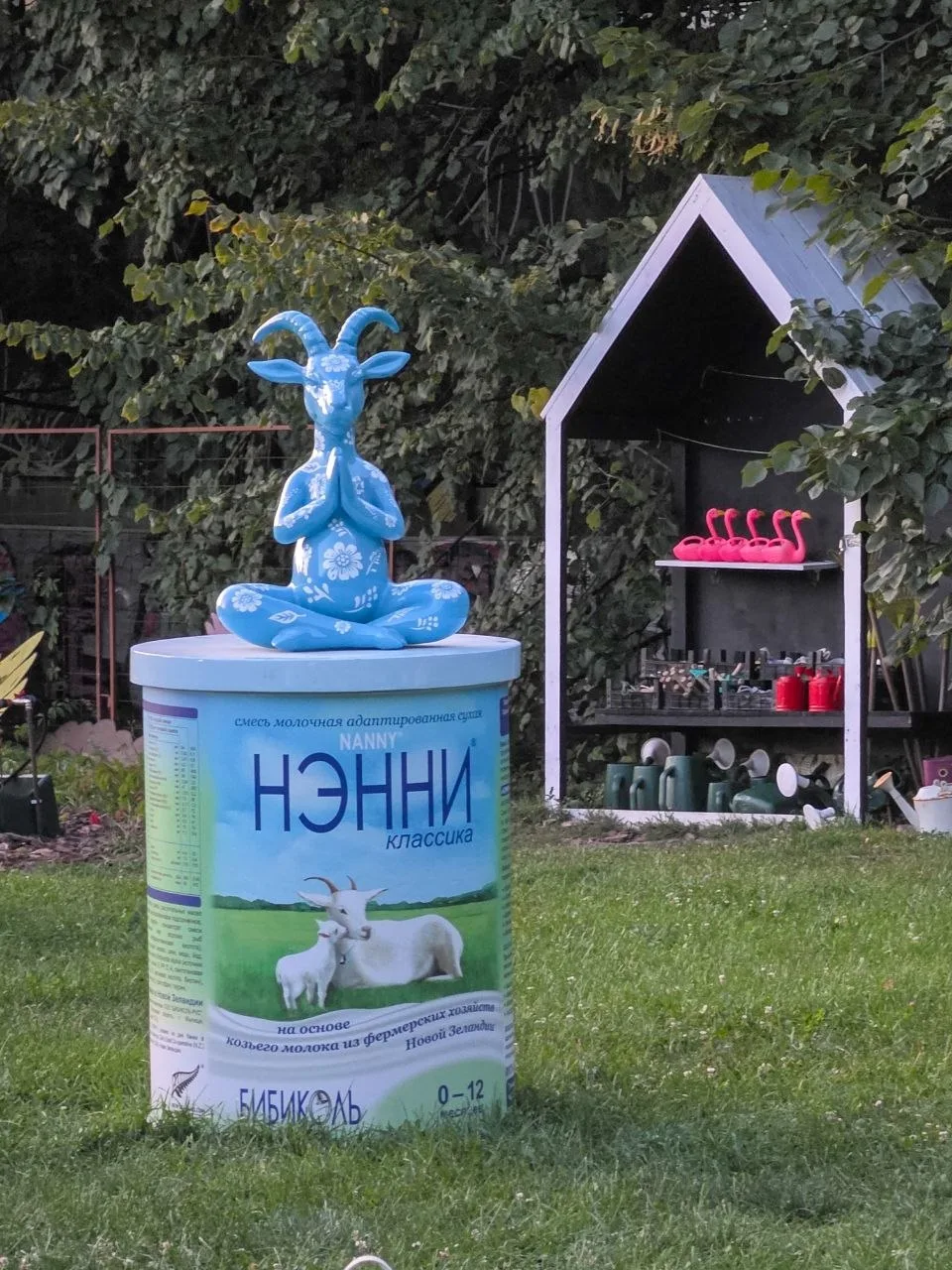 Я всё-таки успела попасть на НЭННИЙОГУ с козочками! 😍