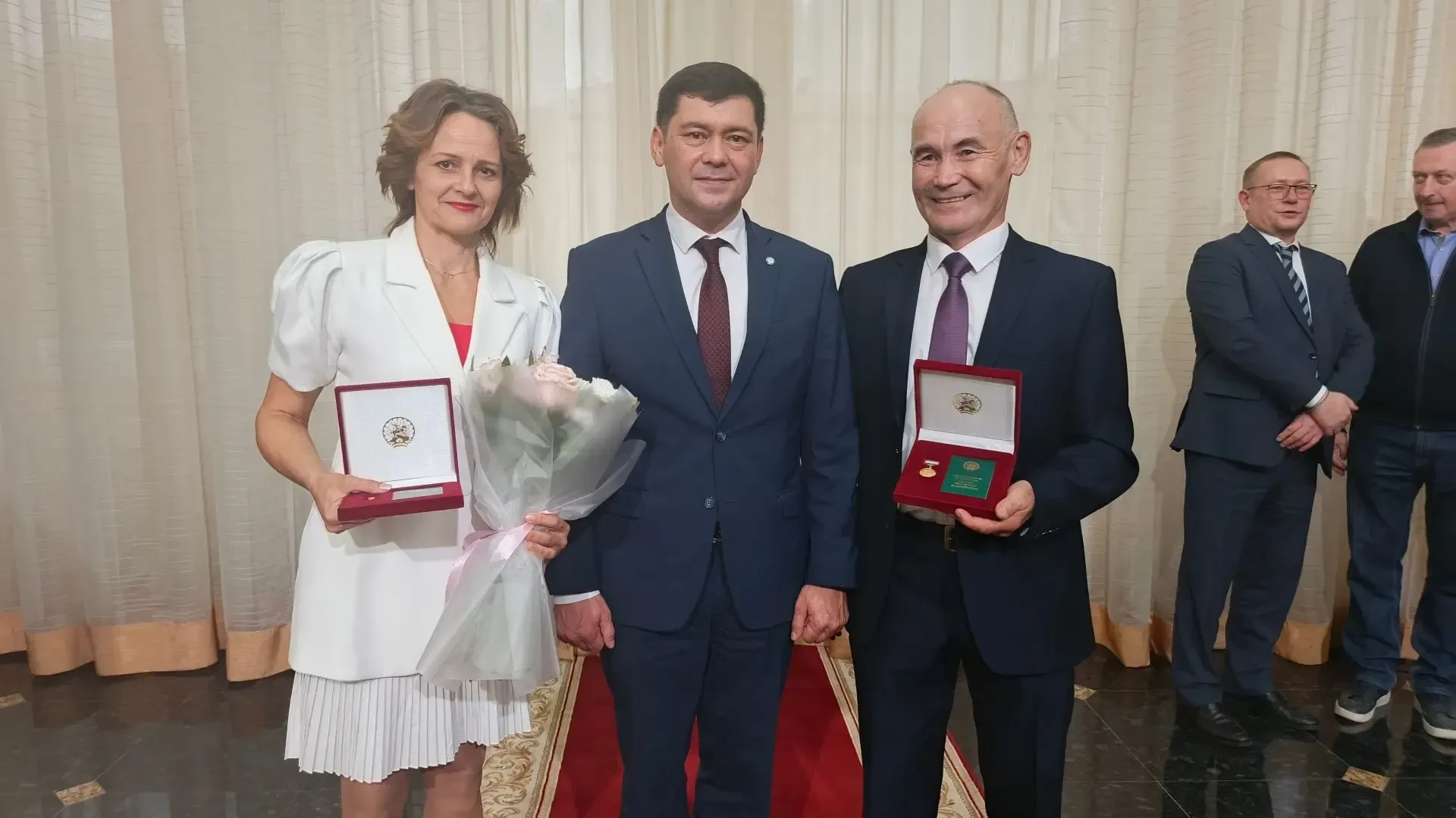 Вручение Государственной награды