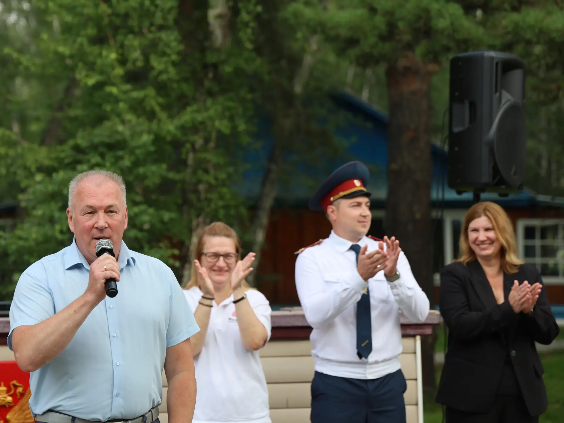 🔆 Открытие третьей оздоровительной смены на базе отдыха «Республика Солнечная» прошло при участии м