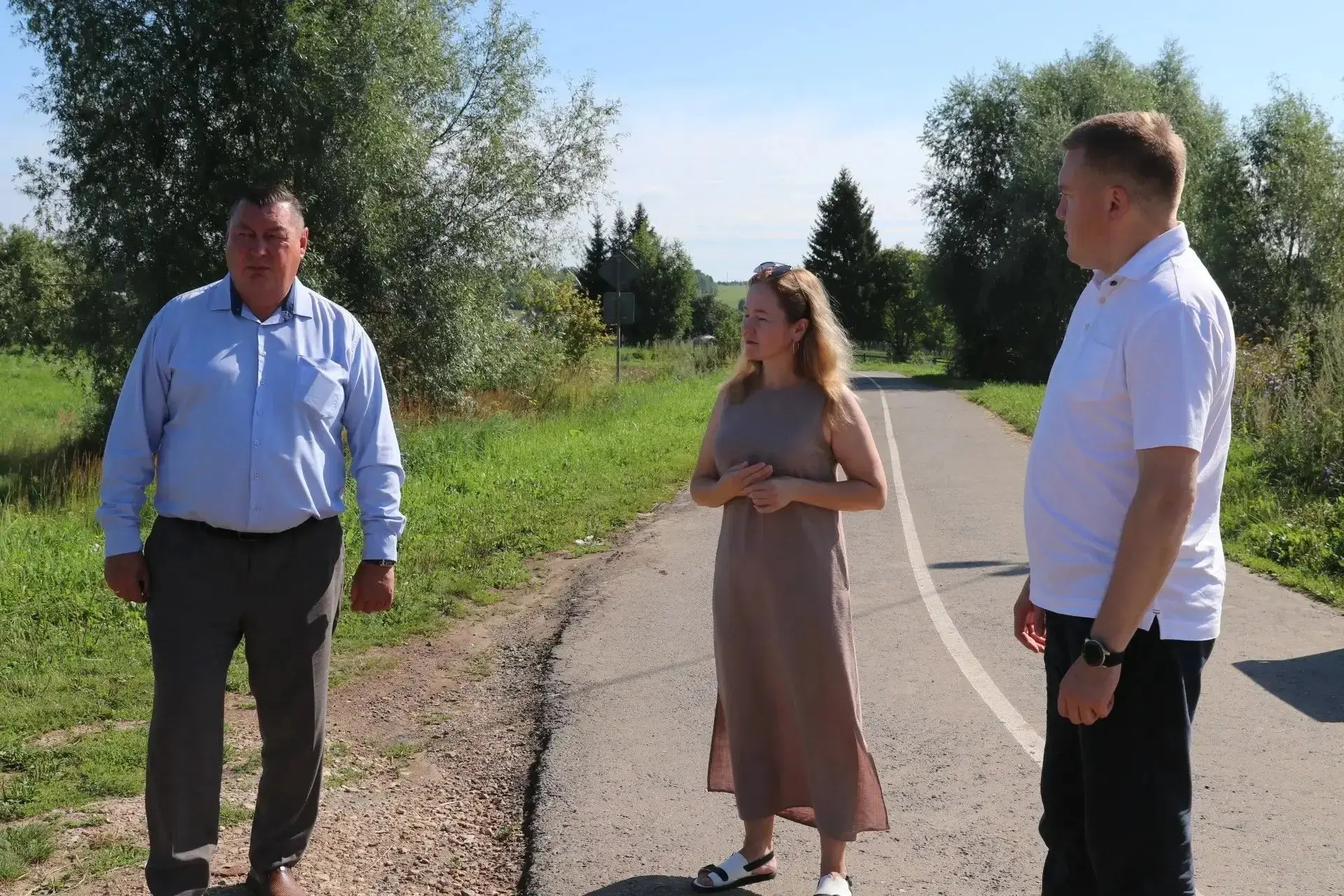Безопасный маршрут — на контроле 📌

Глава округа Владимир Михайлов совместно с профильными специали