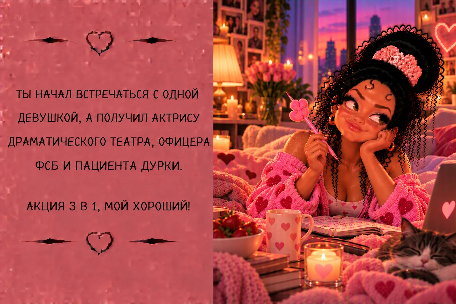 Барышня в халате | Психология с юмором