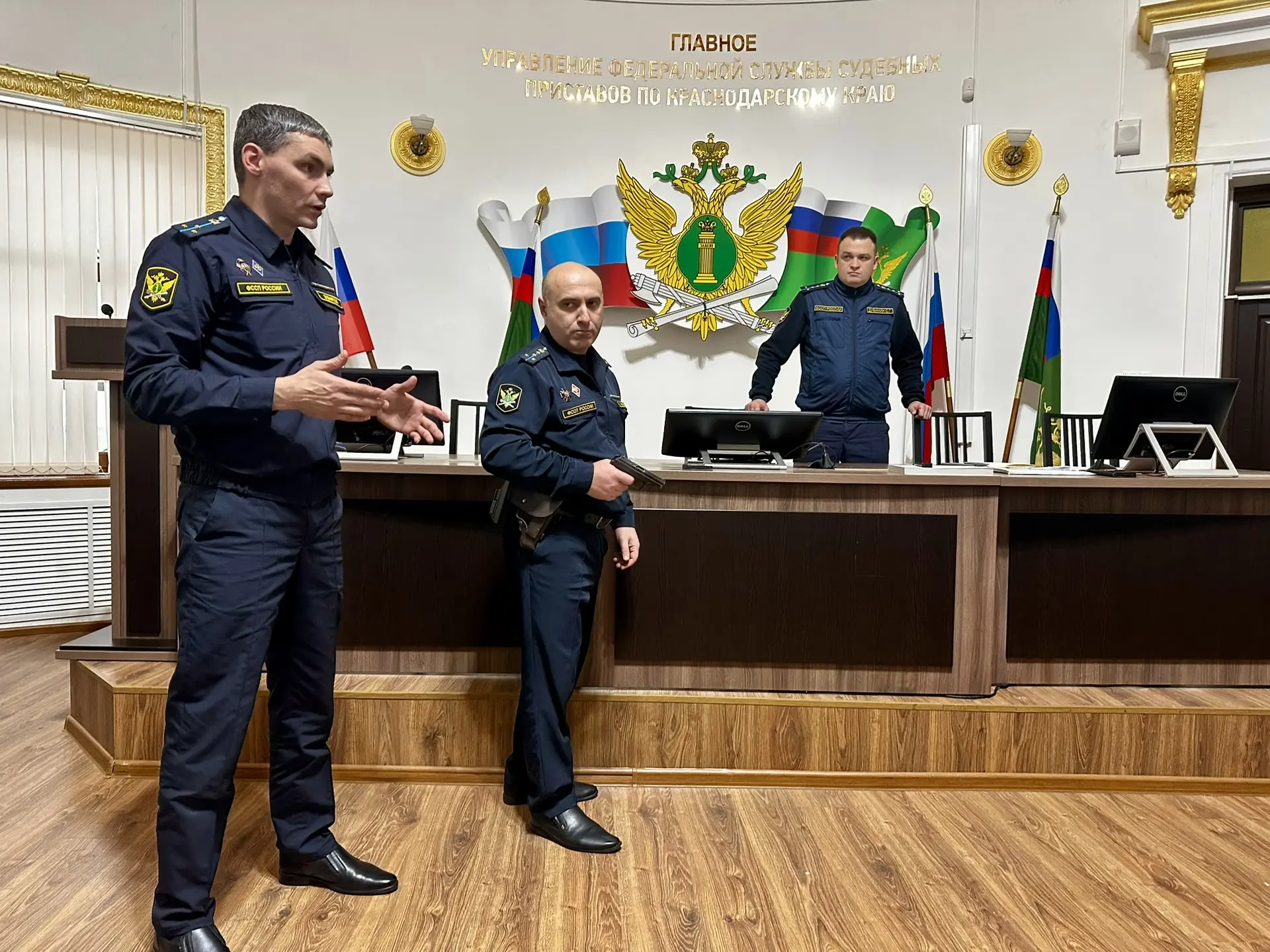 В ГУФССП России по Краснодарскому краю проведены плановые занятия с личным составом по повышению про