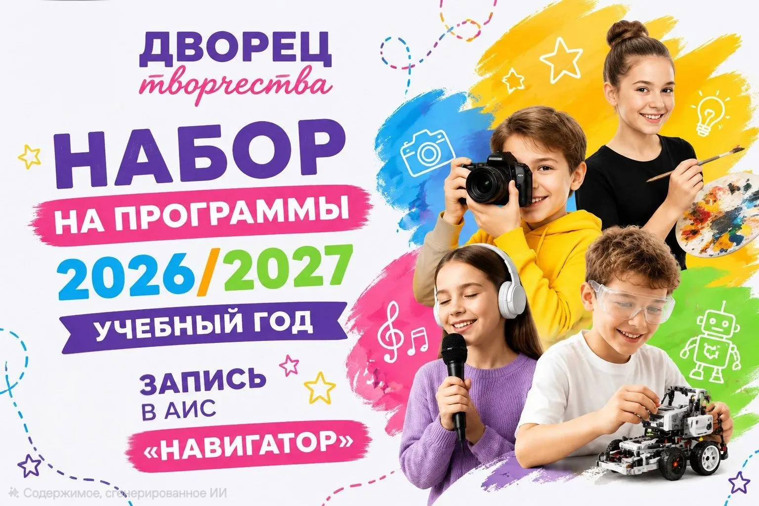 Появились вакантные места в Школе театра и кино! ⭐️
