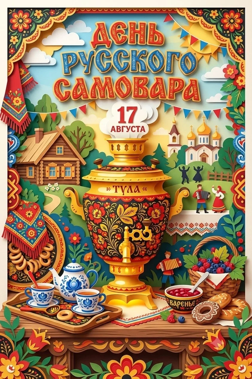 ️✨ Сегодня мы отмечаем замечательный праздник — День самовара!
