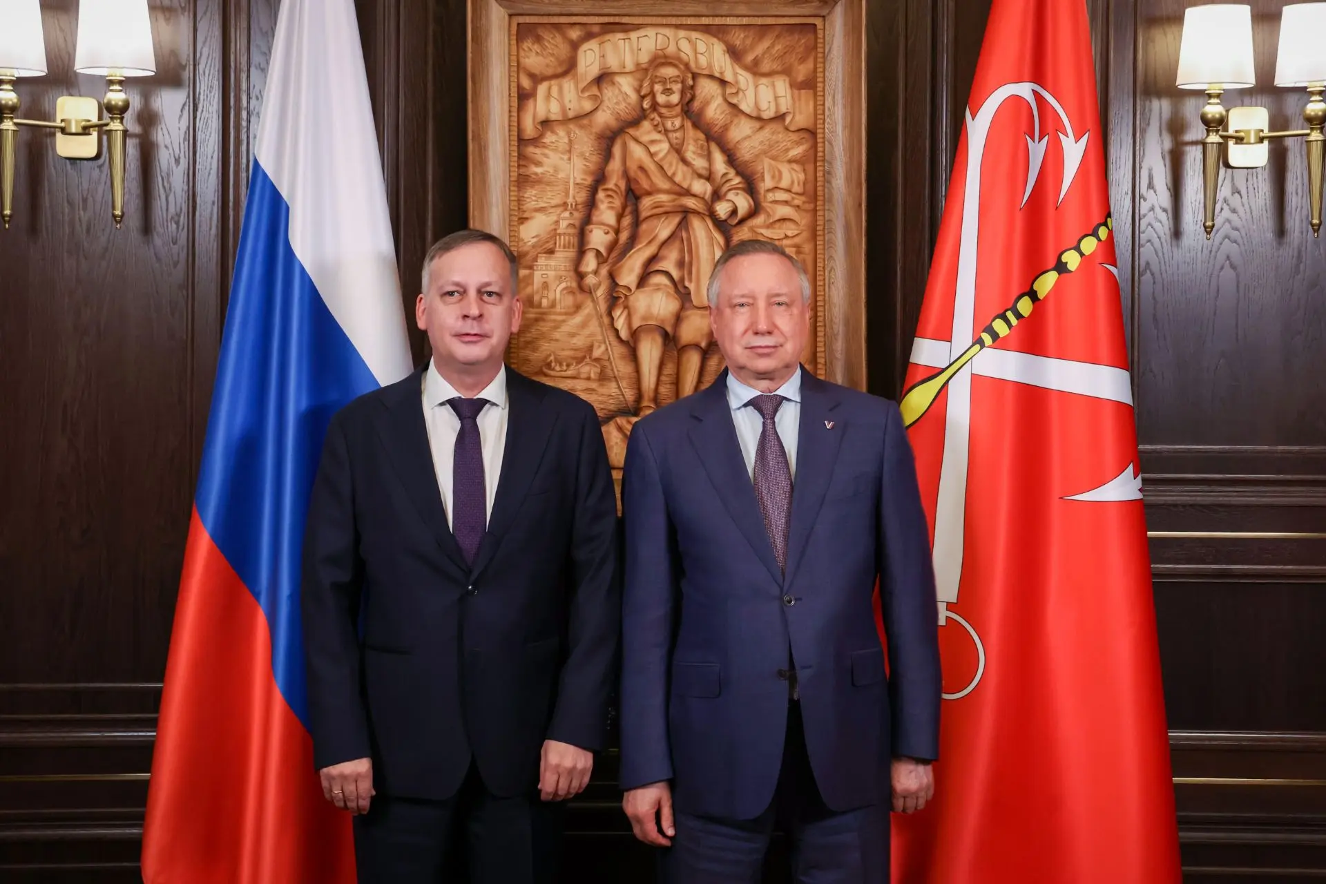 Губернатор Александр Беглов провел рабочую встречу с руководителем Федерального агентства водных рес