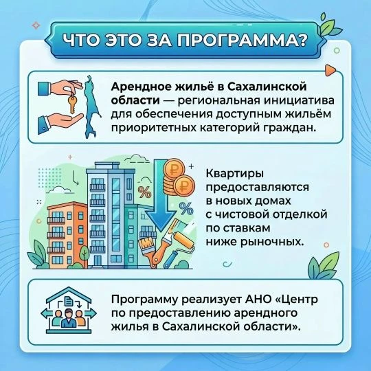 Арендное жилье: комфорт по доступной цене