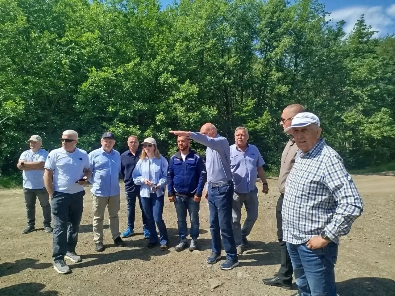 Сегодня работали на площадке проектирования Мартовского водохранилища🌸 в Бахчисарайско...