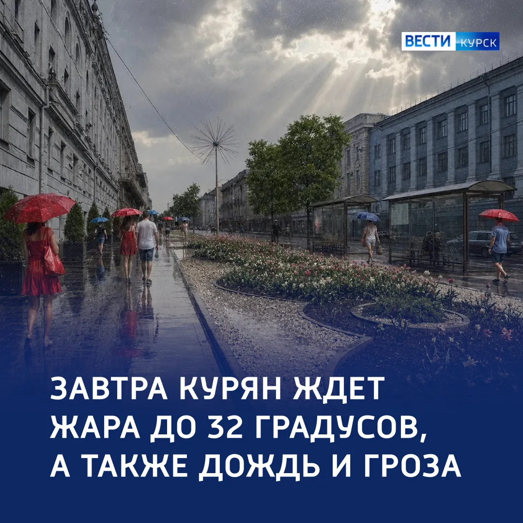 🌦 Погода на эмоциях: контрастный прогноз обещает жару и грозы