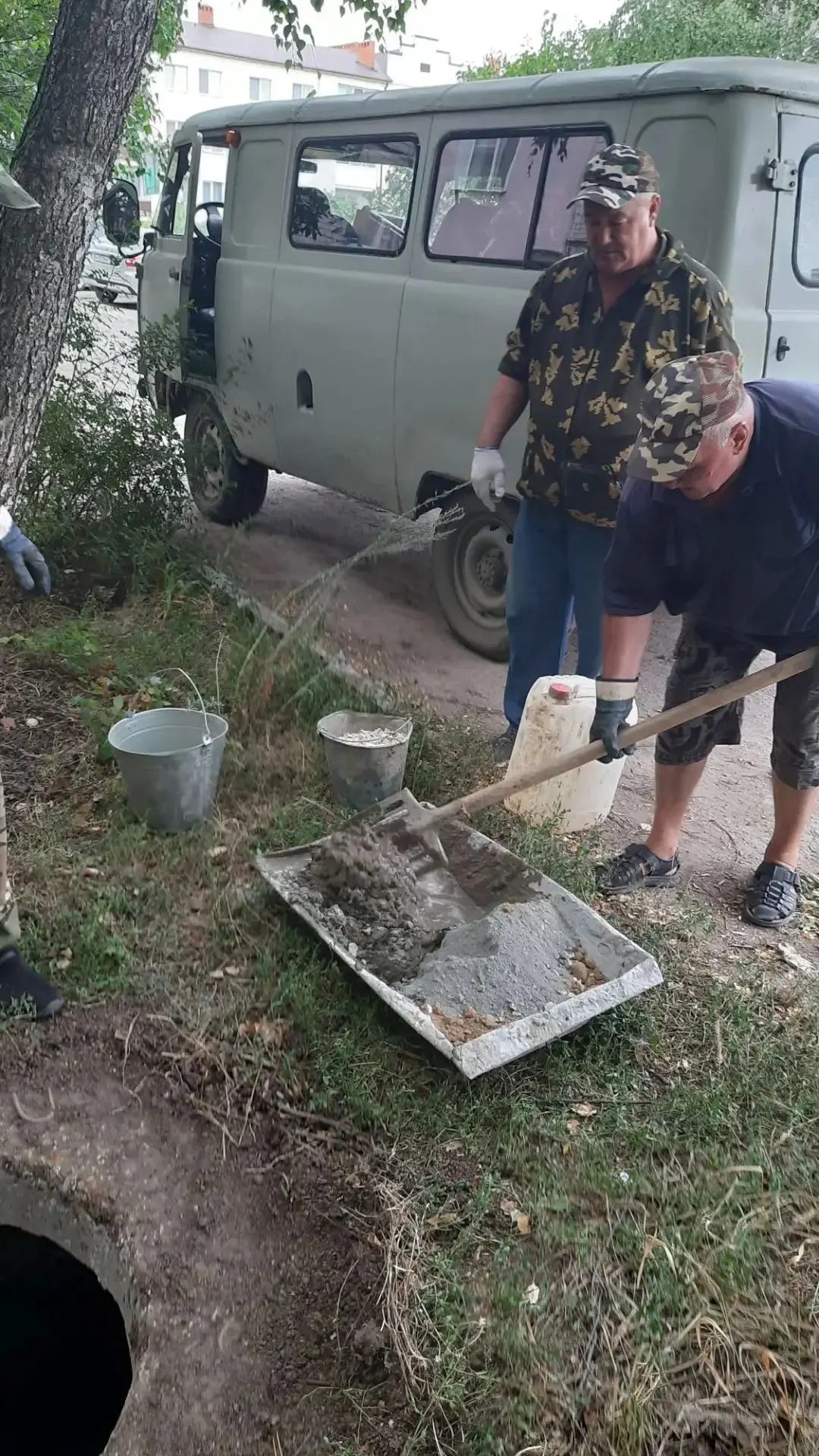 29.07.2026 Ремонт канализационного колодца по ул. Димитрова 41.