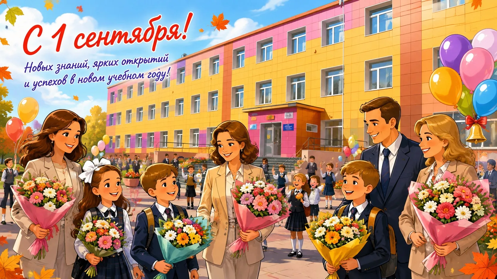 С Днём знаний, дорогие друзья! 🍂📚