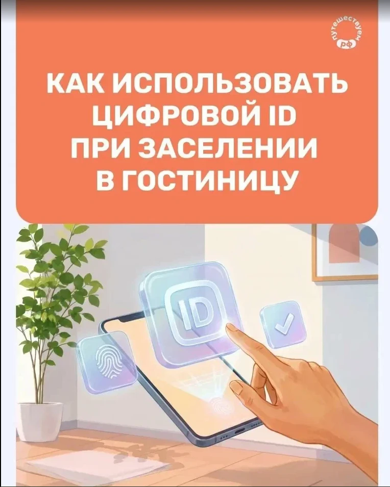 Заселение в отель без бумажных документов? Теперь такой способ доступен в российских го...
