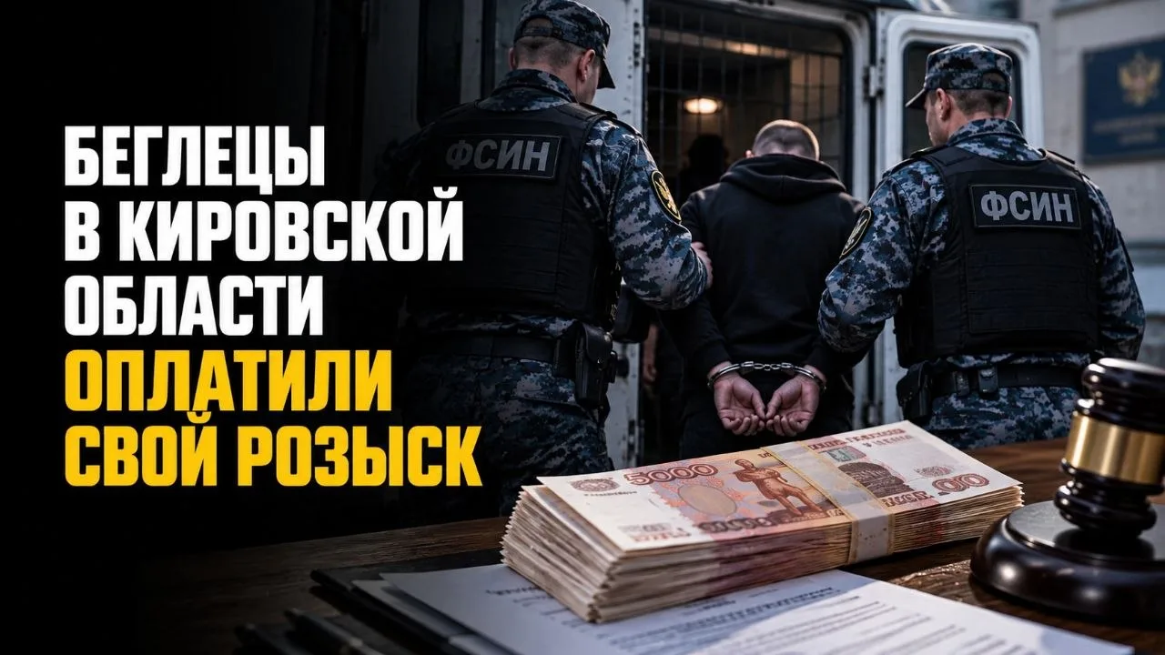 БЕГЛЕЦЫ В КИРОВСКОЙ ОБЛАСТИ ОПЛАТИЛИ СВОЙ РОЗЫСК