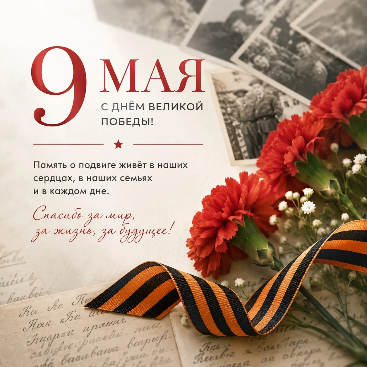 9 Мая — особенный день для миллионов семей 🕊️