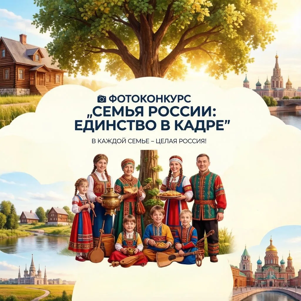 📸 "Движение Первых" запускает  фотоконкурс «Семья России: Единство в кадре»