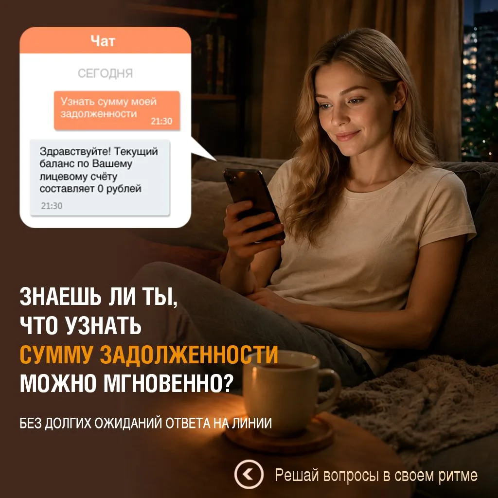 📣Решай вопросы в своем ритме.
