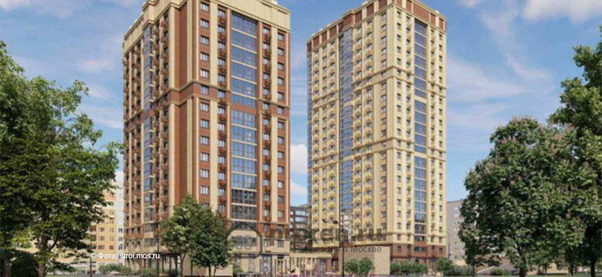 🏗 В Ферганском проезде строят дом по программе реновации на 288 квартир с использовани...