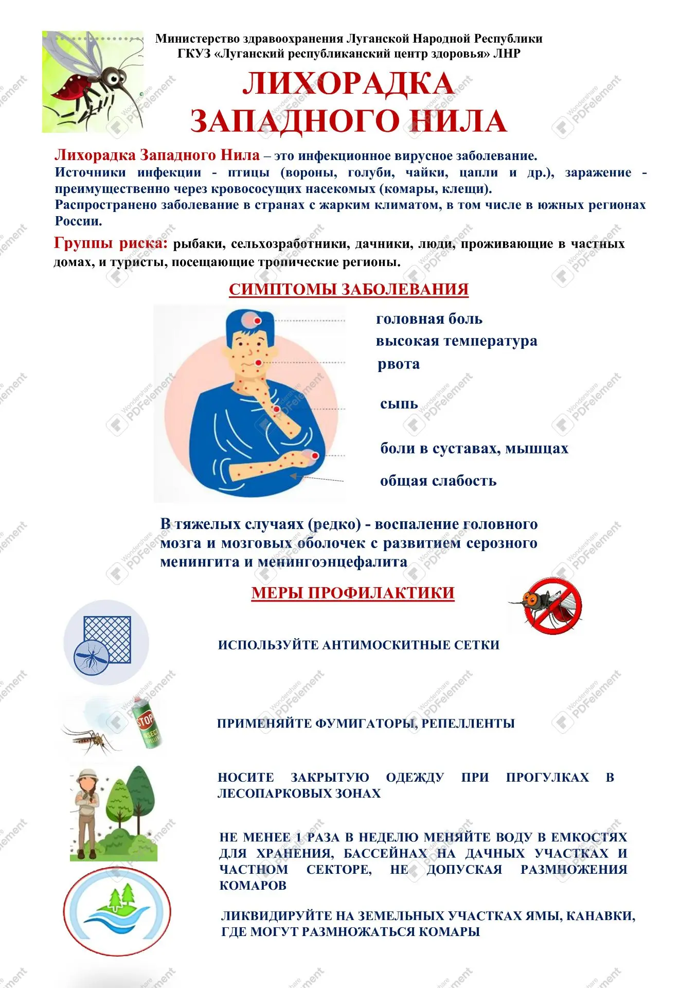 ВНИМАНИЕ! Лихорадка Западного Нила