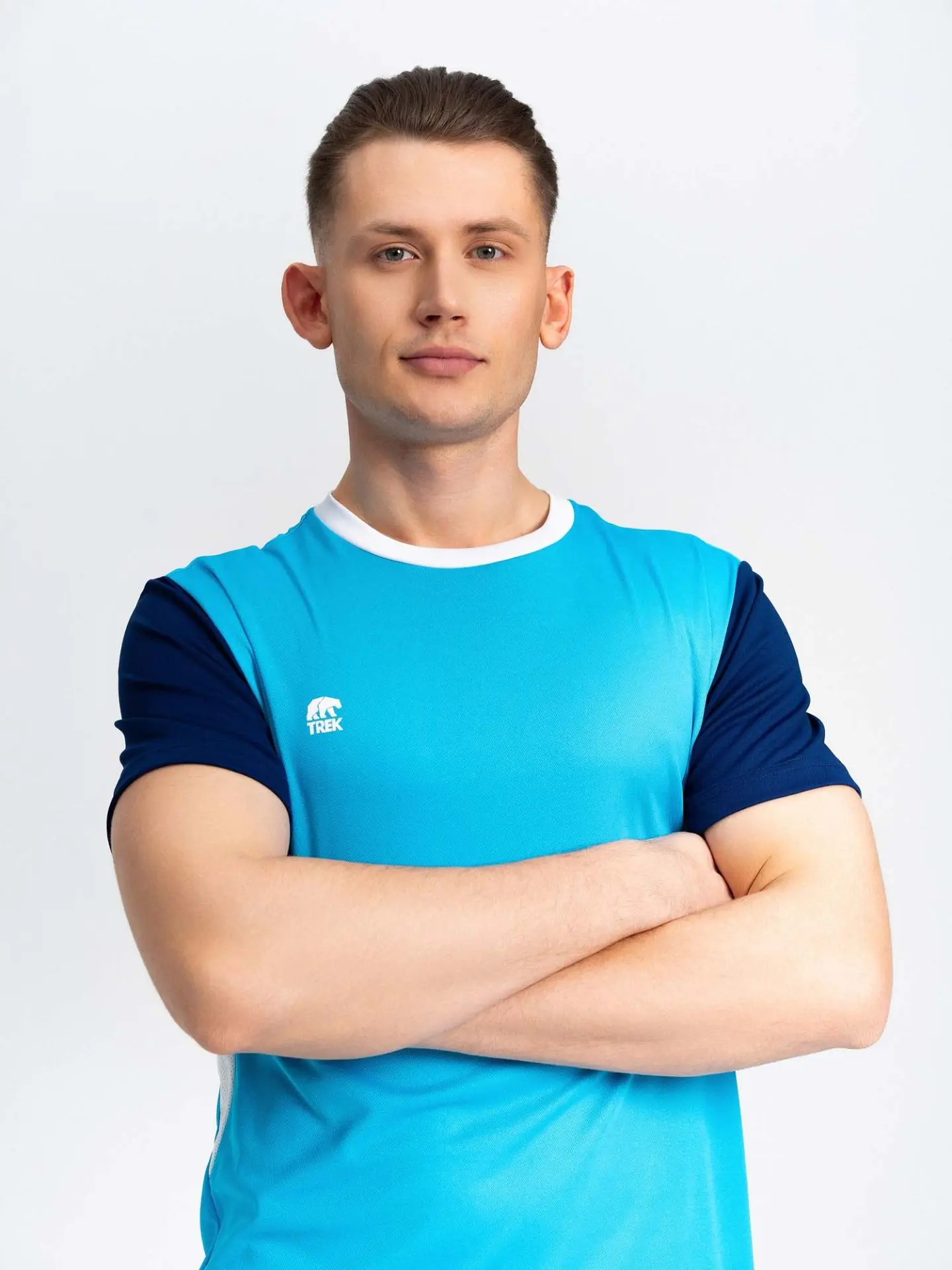 👕Футболка TREK BASIC мужская - спроектирована как игровая футбольная, но в ней можно х...