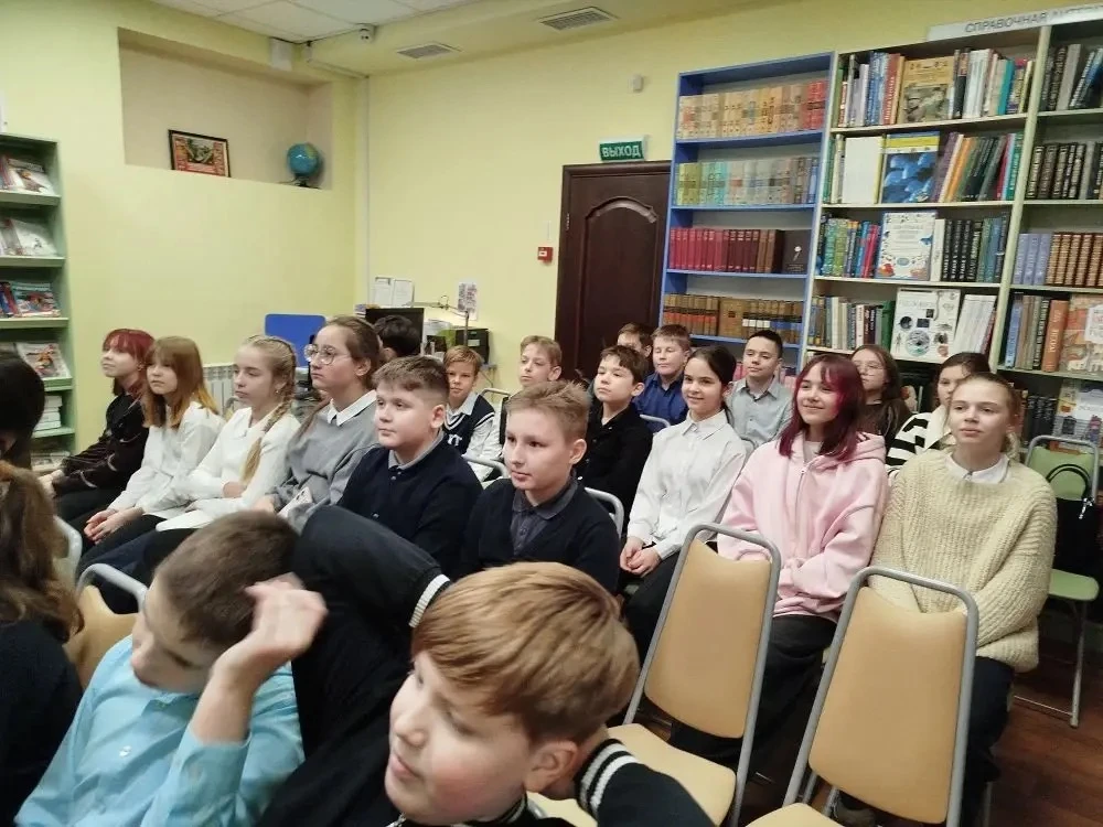 4 февраля ребята 5 " Б" класса вместе с классным руководителем  Василевич Т. Е. побывали в детской г
