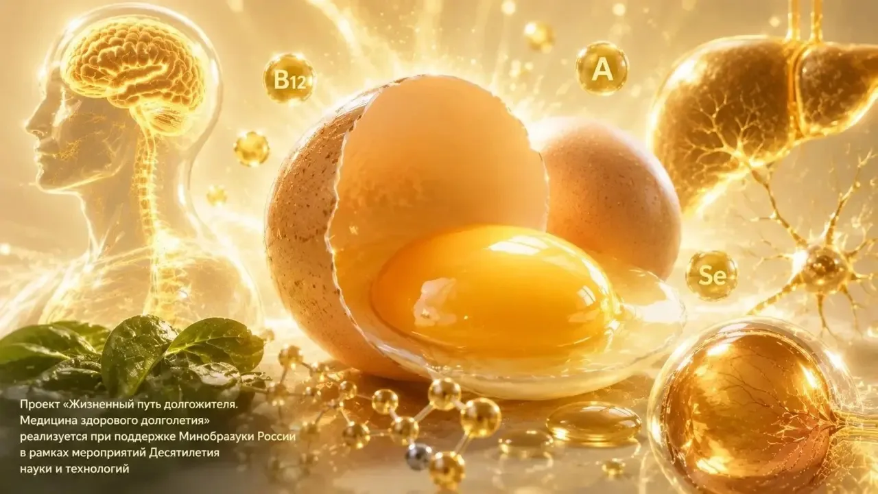 🍽 Продукты с высокой пищевой ценностью: яйца