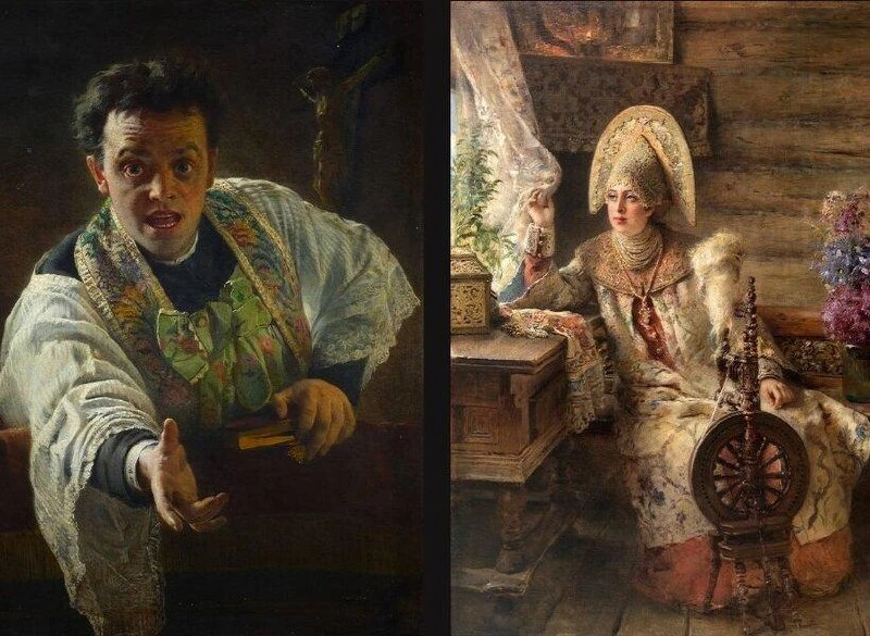Как устроена выставка Константина и Владимира Маковских в музее Фаберже?

От «Суда Париса» до шкатул