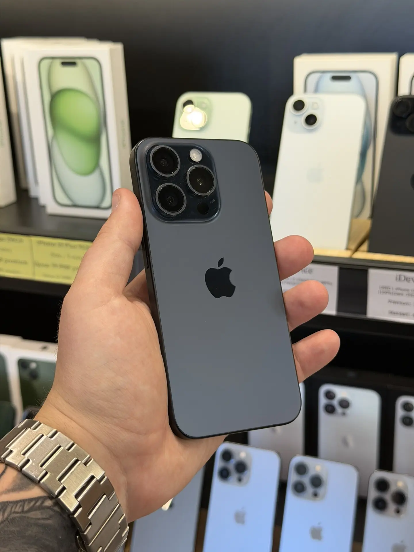 📱iPhone 15 Pro, 128G💙

АКБ: 89%🔋 

Шикарная цена✅

💰Цена: 47.990₽

Советская 33, магазин iDevice
