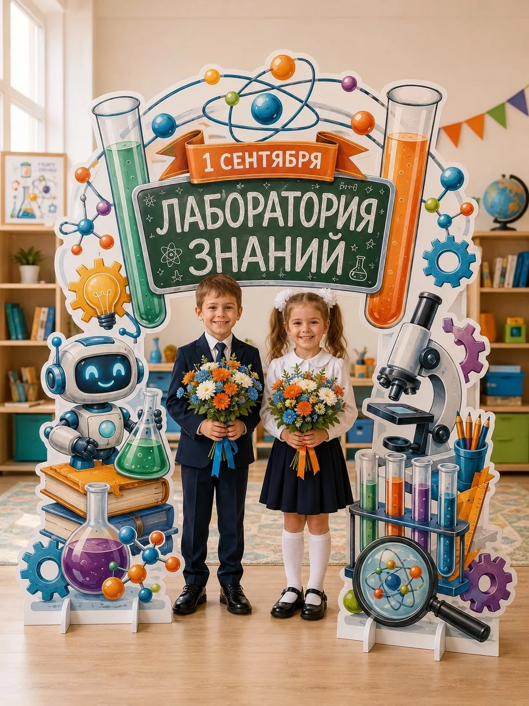 🍁Изготовим фотозоны и фоторамки к Дню знаний и на любые тематические мероприятия.