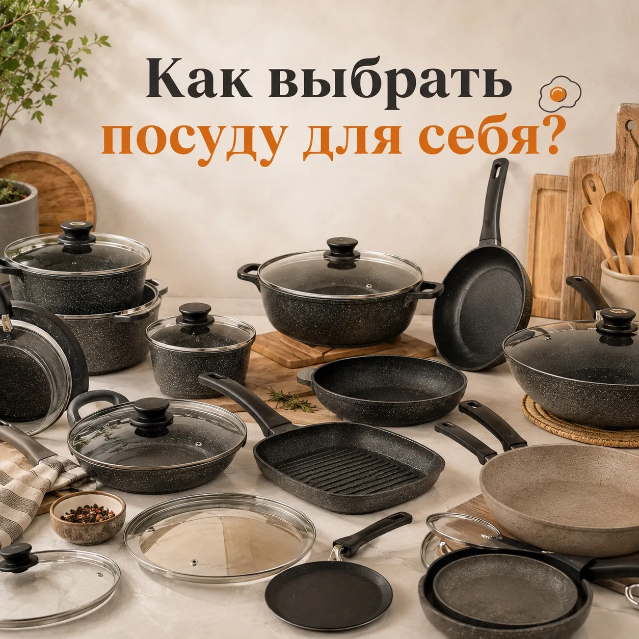 Как выбрать посуду для себя? 🍳