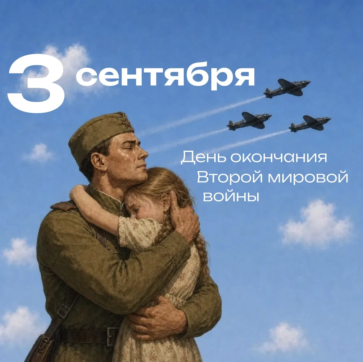 Сегодня, 3 сентября, мы вспоминаем окончание Второй мировой войны — событие, изменившее...