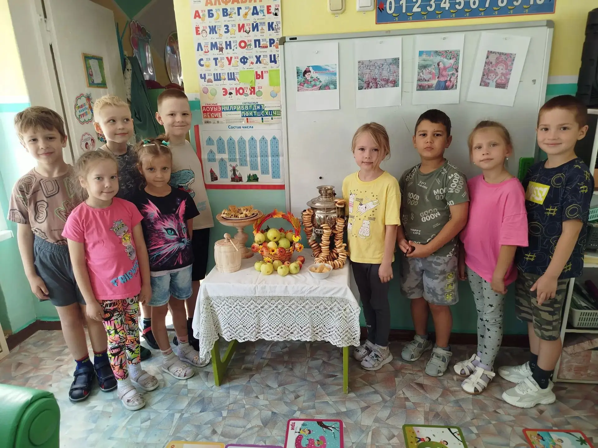 🍏🍎🍏Яблочный спас в «Капитошках»: аромат корицы и семейные истории!