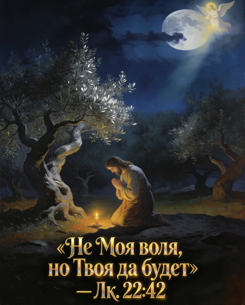 🕯️ ВЕЛИКИЙ ЧЕТВЕРГ | ГЕФСИМАНСКАЯ МОЛИТВА