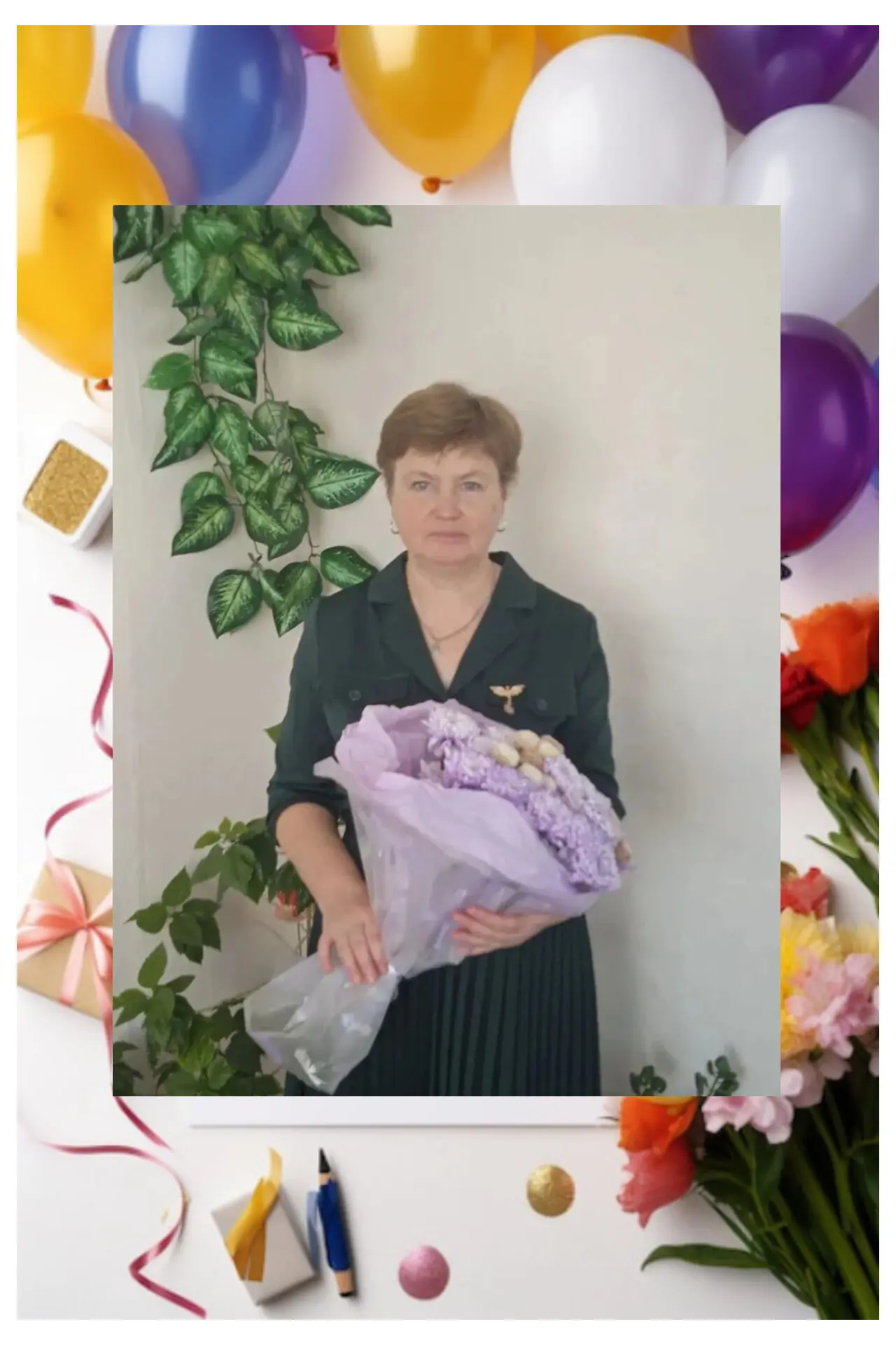 Дорогая Лидия Николаевна!

В нашем царстве-государстве, в славном МКУК «Новосанжаровский КДЦ», сегод