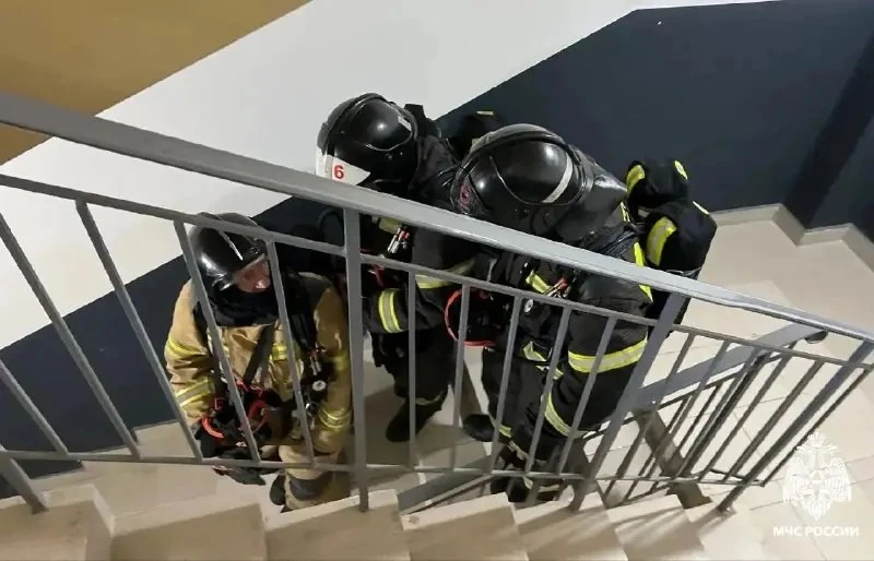 🚒 В многоэтажке Находки прошли учения МЧС