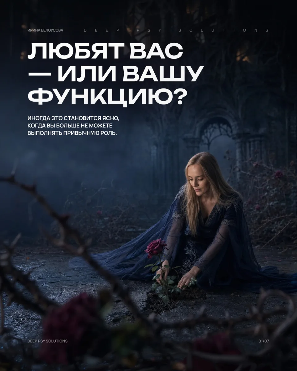 И ваш муж тоже был для вас функцией по «подниманию детей». Обесценивание было в обе сто...