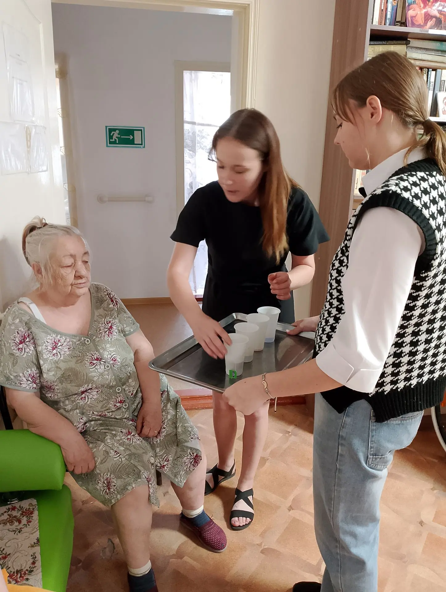 В КГБСУСО «Егорьевский дом-интернат малой вместимости для престарелых и инвалидов» прош...