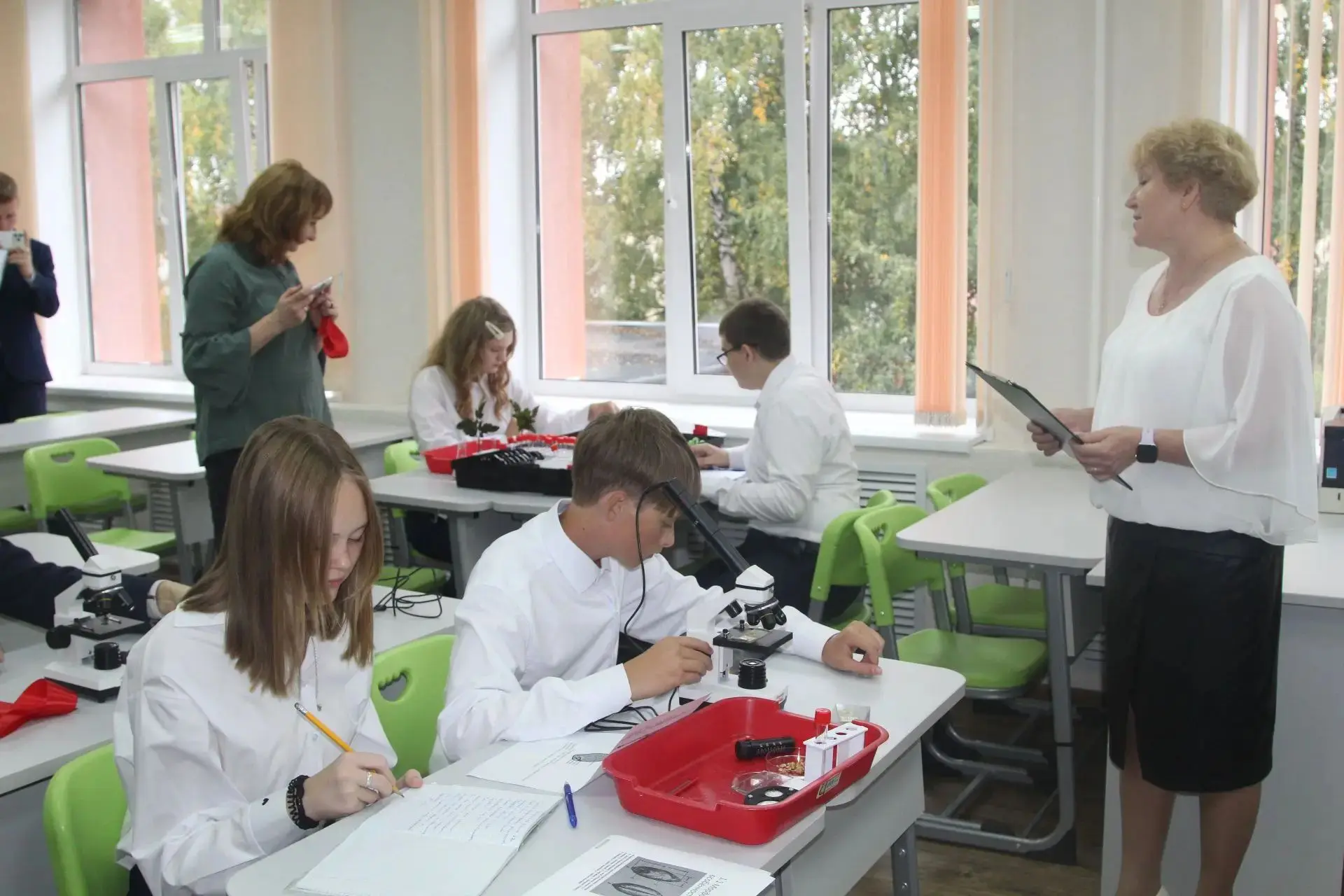 🎉 В школе №1 р. п. Башмаково состоялось открытие агротехнологического класса.