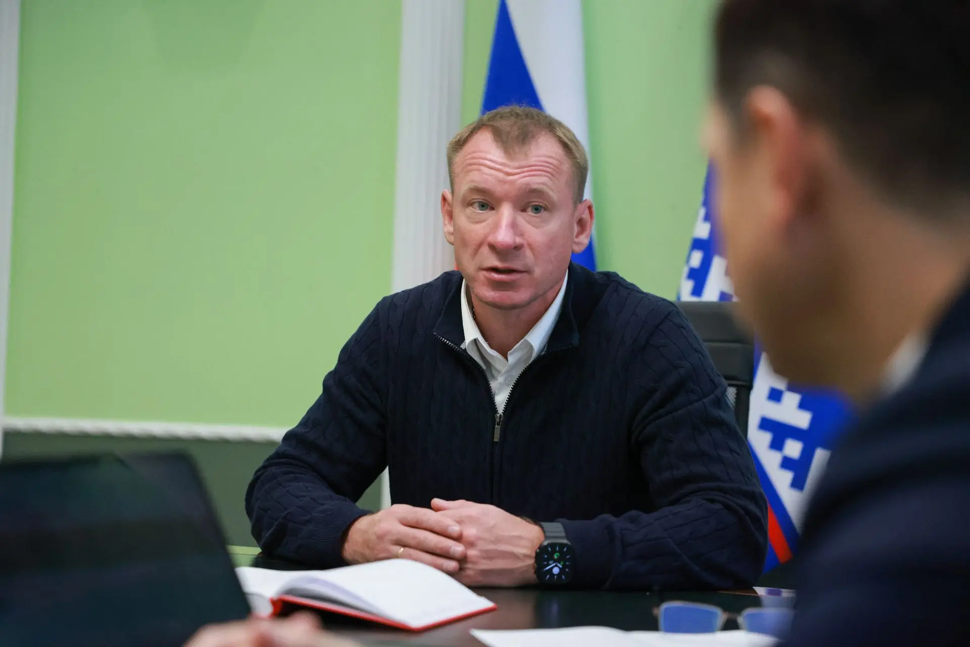 Сегодня вместе с моим заместителем Натальей Козенюк встретились с Уполномоченным по пра...