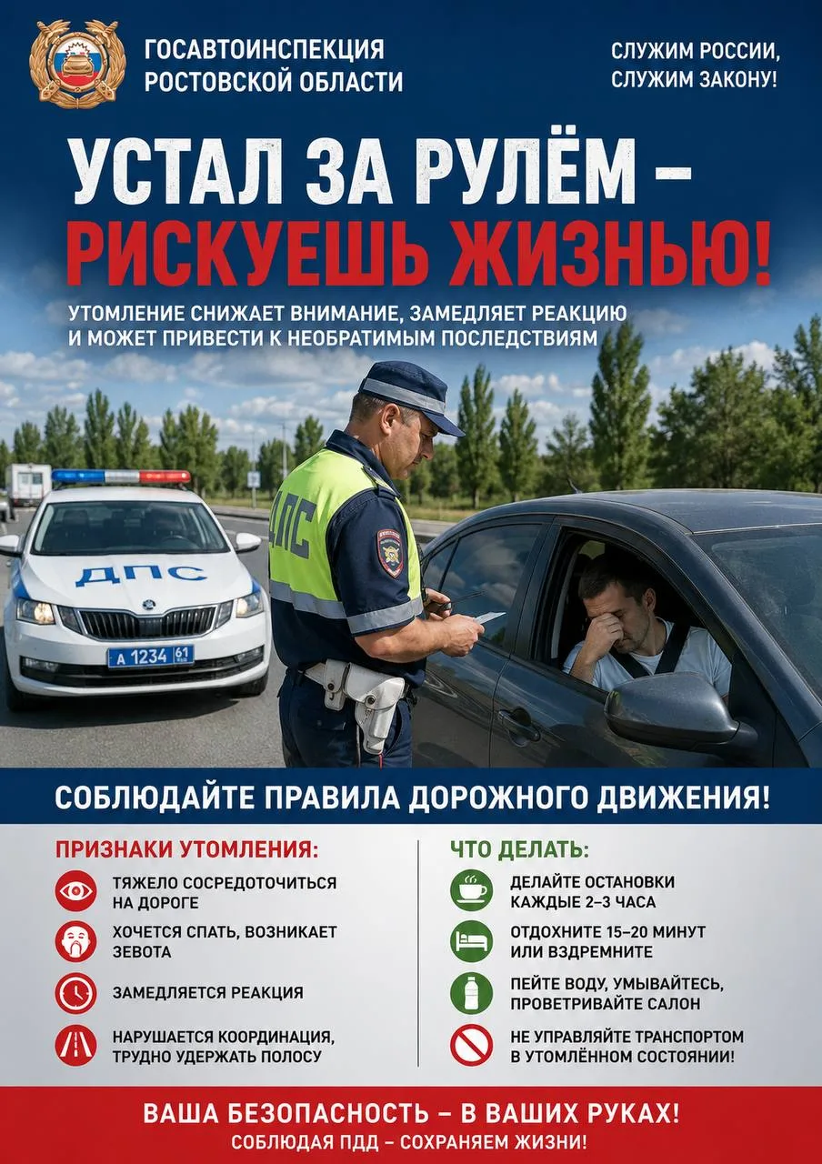 ‼️‼️‼️Госавтоинспекция предупреждает: управление транспортным средством в состоянии уто...