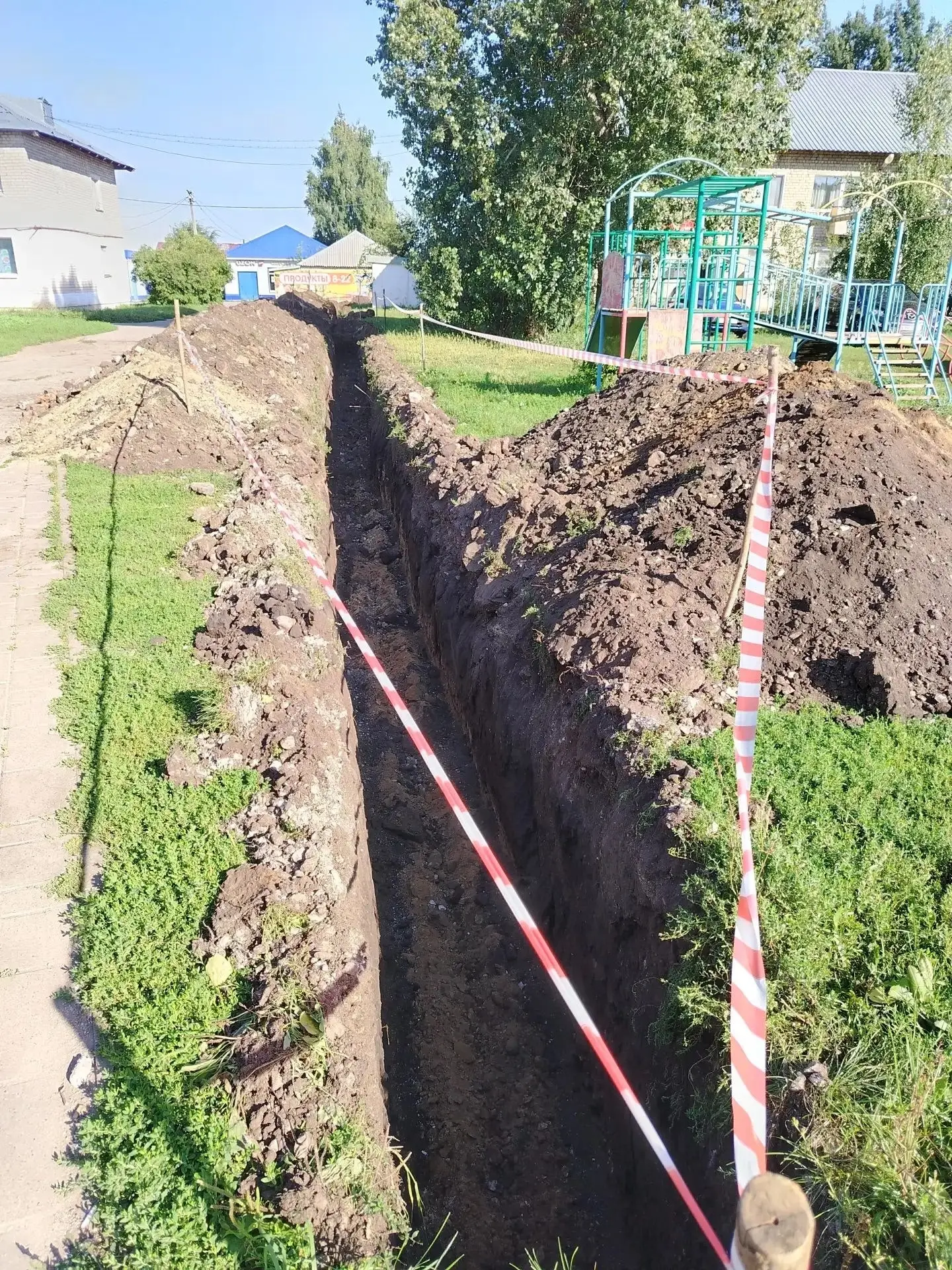👷‍♂В крупном селе Ставропольского района на правом берегу Волги начался капитальный ре...