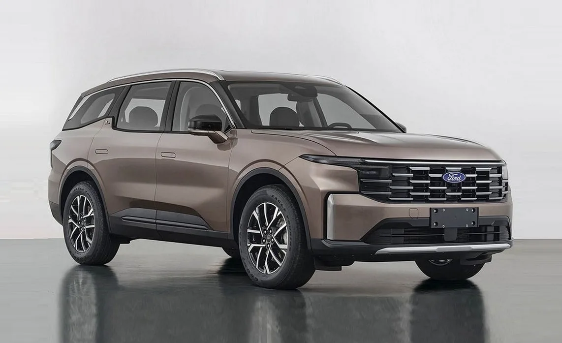Обновленный Ford Edge L впервые показали без камуфляжа  Ford готовит рестайлинг кроссовера Edge L дл