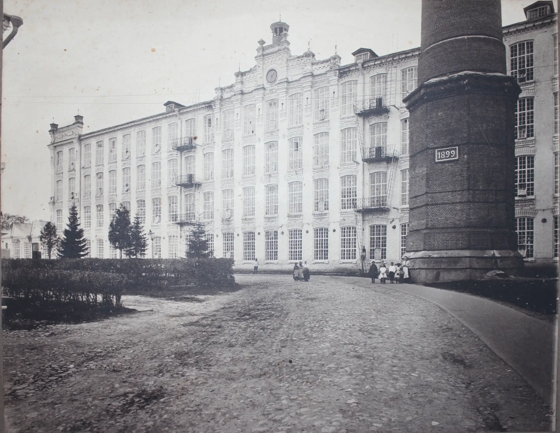 📸 Архив. Прядильная фабрика, восстановленная после пожара. 1899 г.
