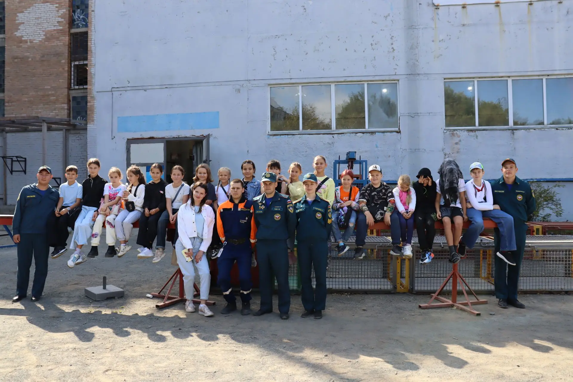 «Я тоже так хочу!». Школьники в гостях у спасателей 🚒