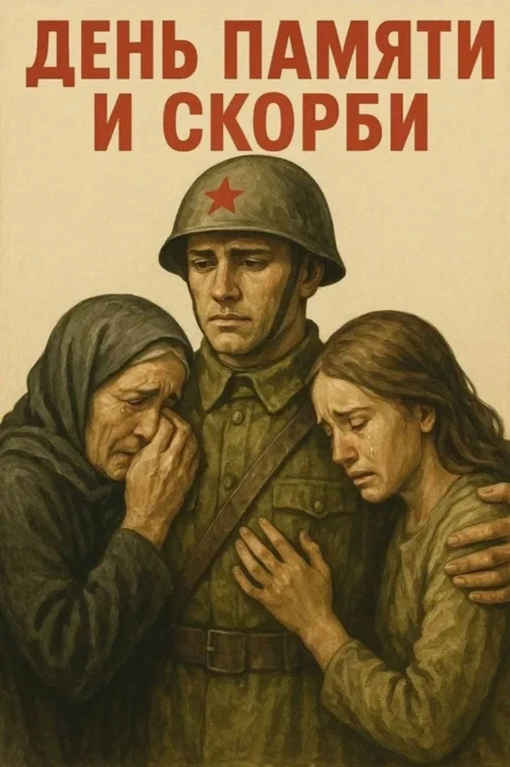 Сегодня День памяти и скорби 🕯️